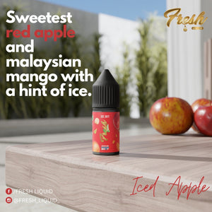 Fresh E-liquid - Iced Apple Salt Flavour Shot Kit, 30ml