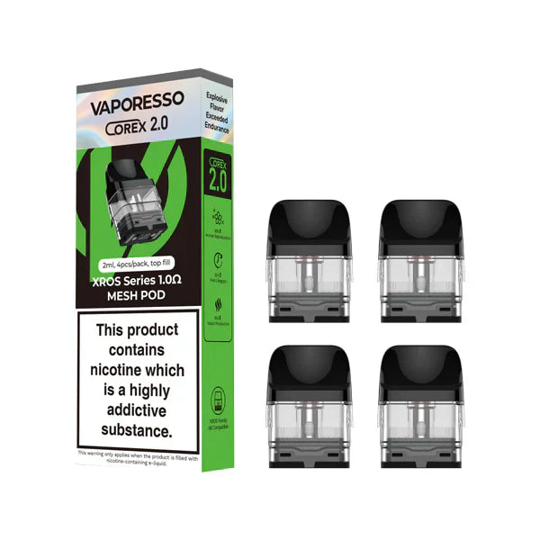 Vaporesso - XROS (1.0 ohm) COREX 2.0  Pods (1PC)